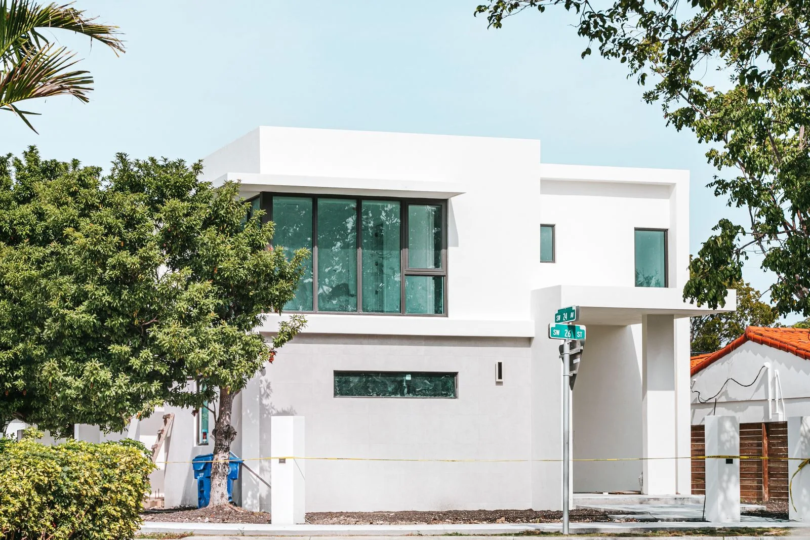Modern two-story home in Miami